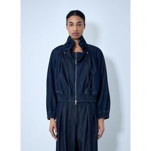 Dries Van Noten Women Denim Zip-Up Jacket
